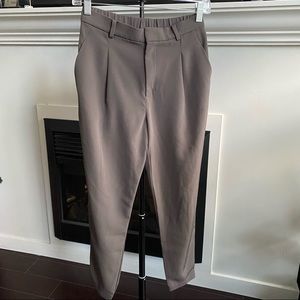 Uniqlo dark grey trousers